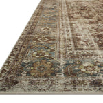 Joanna Gaines x Loloi Sinclair Rust / Lagoon Rug RUGS - synthetic Loloi