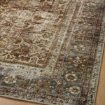 Joanna Gaines x Loloi Sinclair Rust / Lagoon Rug RUGS - synthetic Loloi
