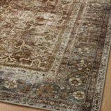 Joanna Gaines x Loloi Sinclair Rust / Lagoon Rug RUGS - synthetic Loloi