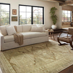 Magnolia Home by Joanna Gaines x Loloi Sinclair Khaki / Tobacco Rug 0-RUGS-patterned Loloi