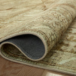 Joanna Gaines x Loloi Sinclair Khaki / Tobacco Rug RUGS - synthetic Loloi