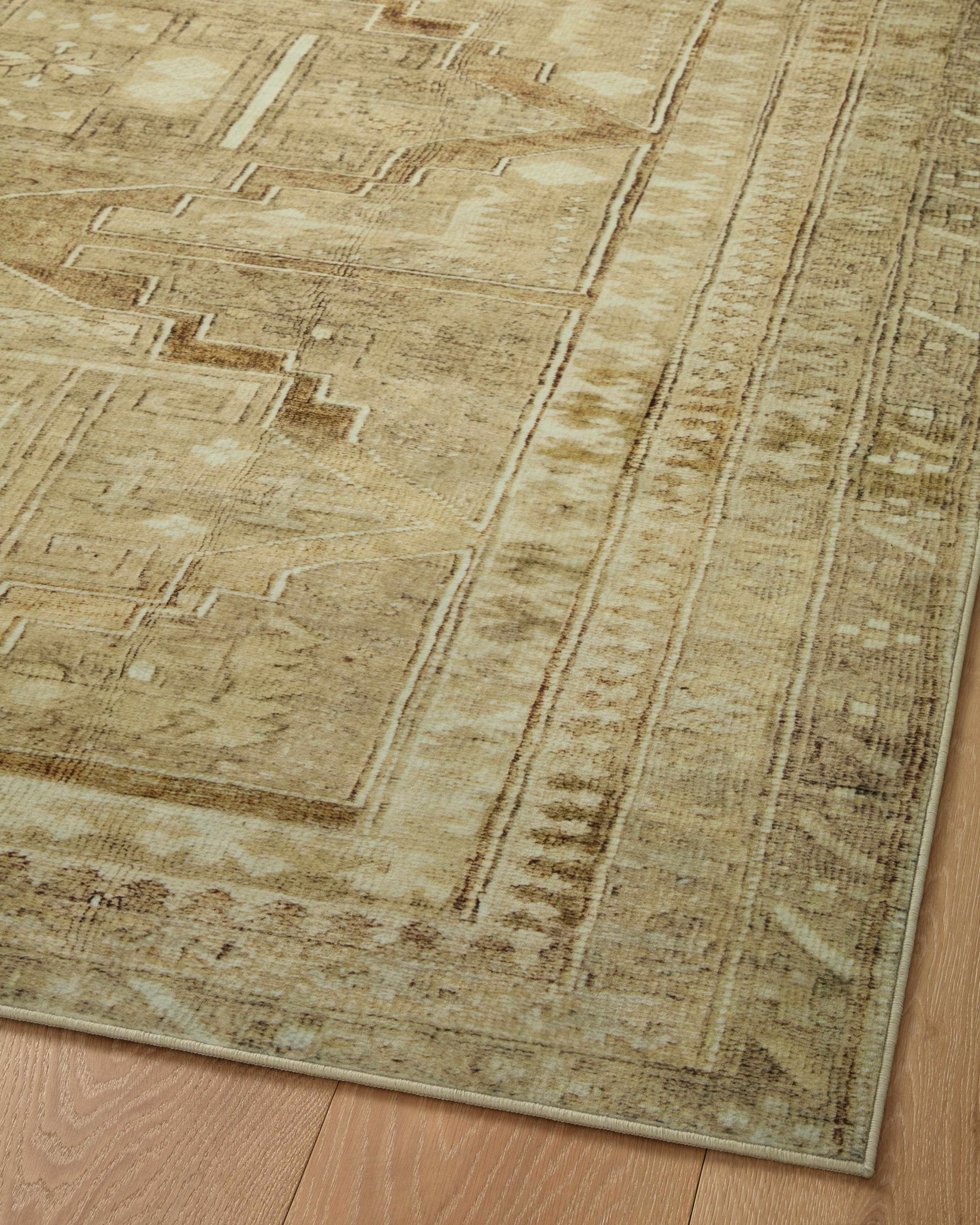 Magnolia Home by Joanna Gaines x Loloi Sinclair Khaki / Tobacco Rug 0-RUGS-patterned Loloi