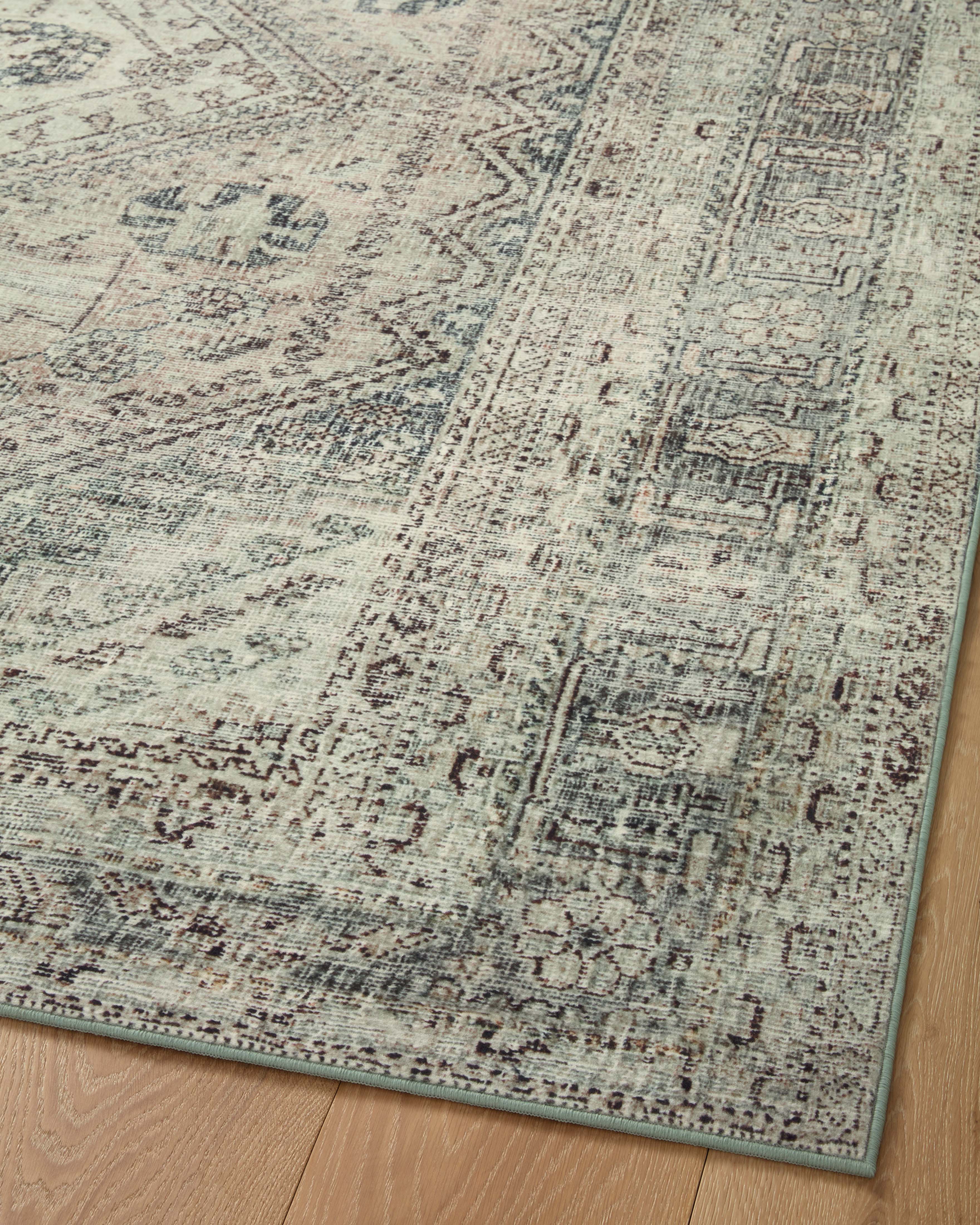 Joanna Gaines x Loloi Sinclair Natural / Sage Rug RUGS - synthetic Loloi