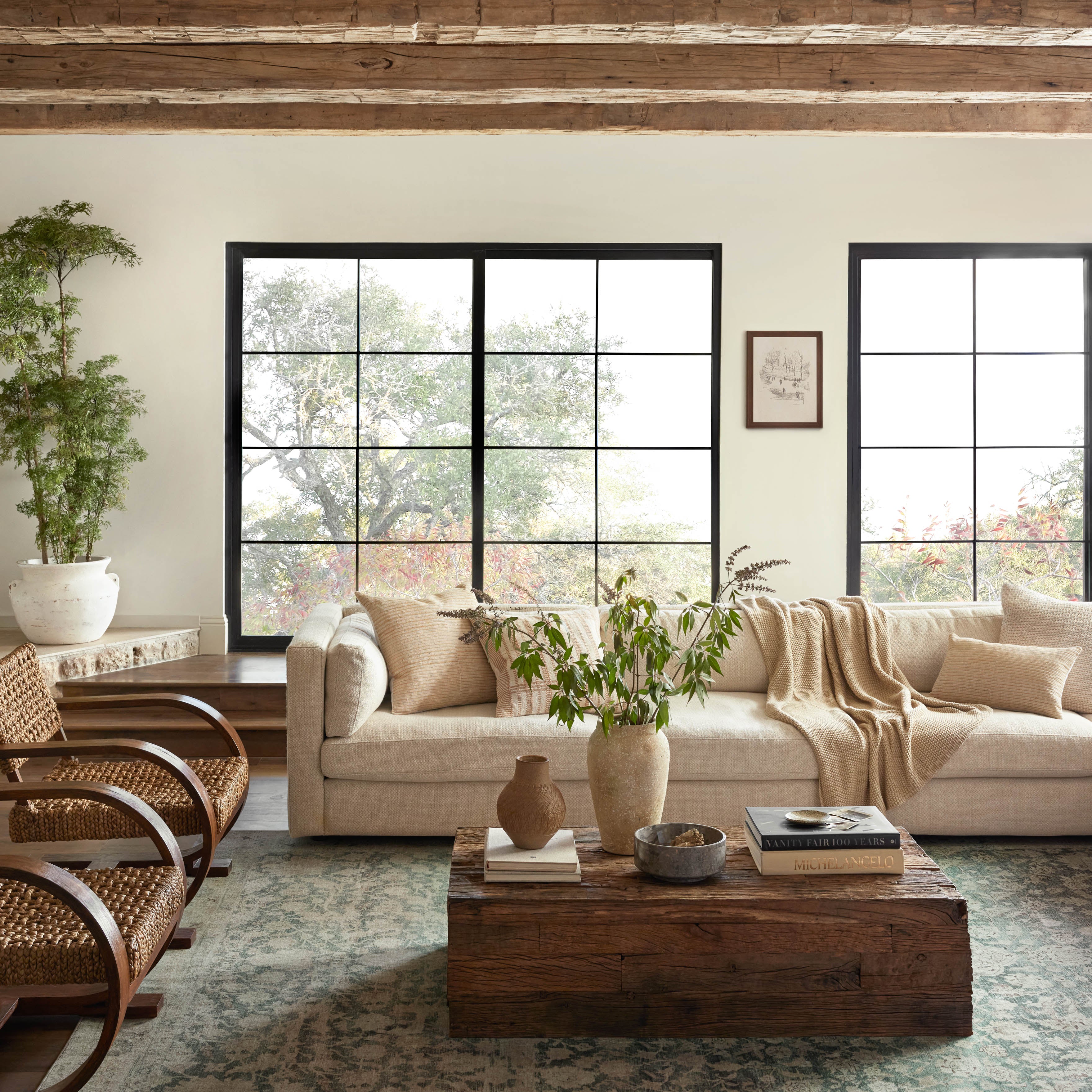 Magnolia Home by Joanna Gaines x Loloi Sinclair Jade / Sand Rug 0-RUGS-patterned Loloi