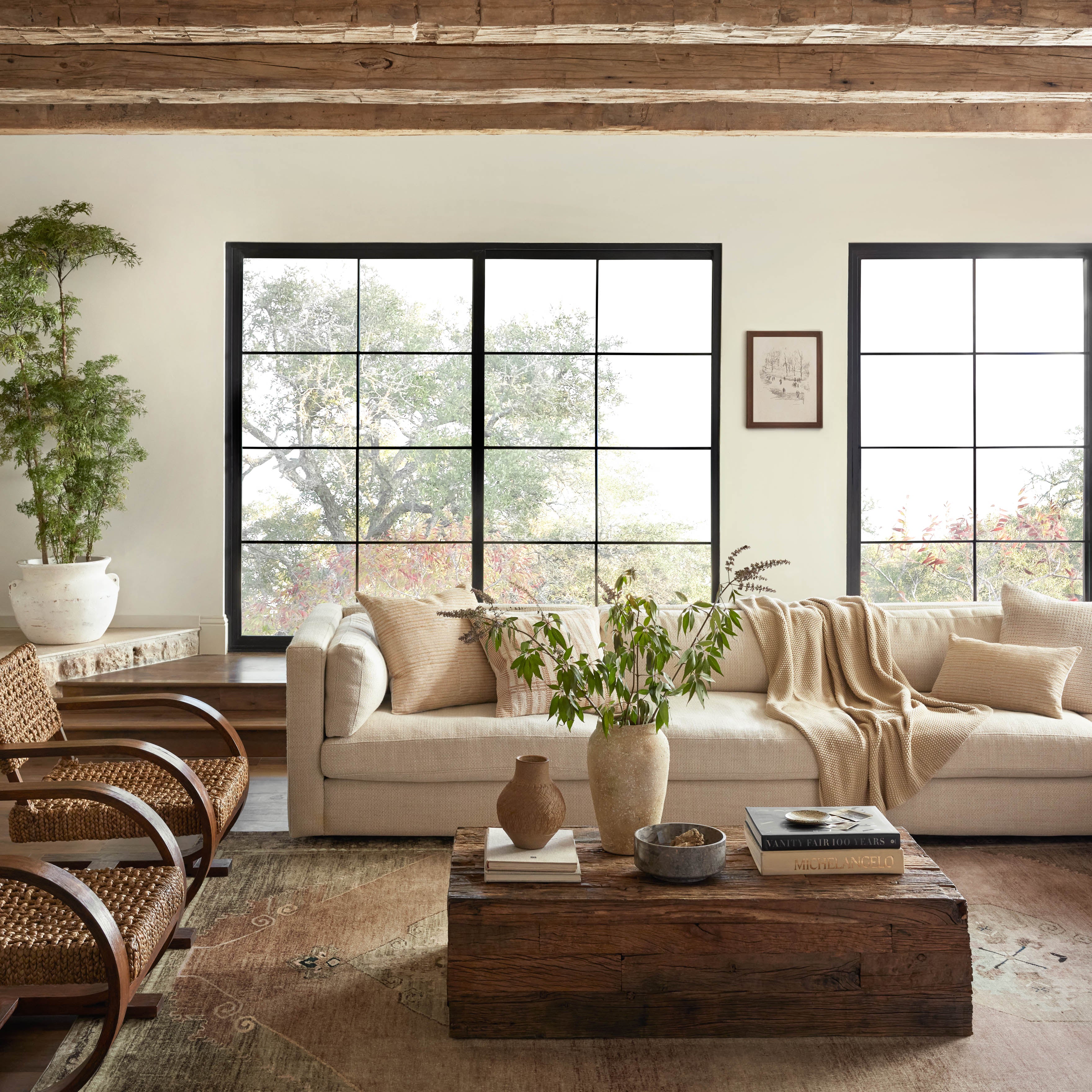 Joanna Gaines x Loloi Sinclair Clay / Tobacco Rug RUGS - synthetic Loloi