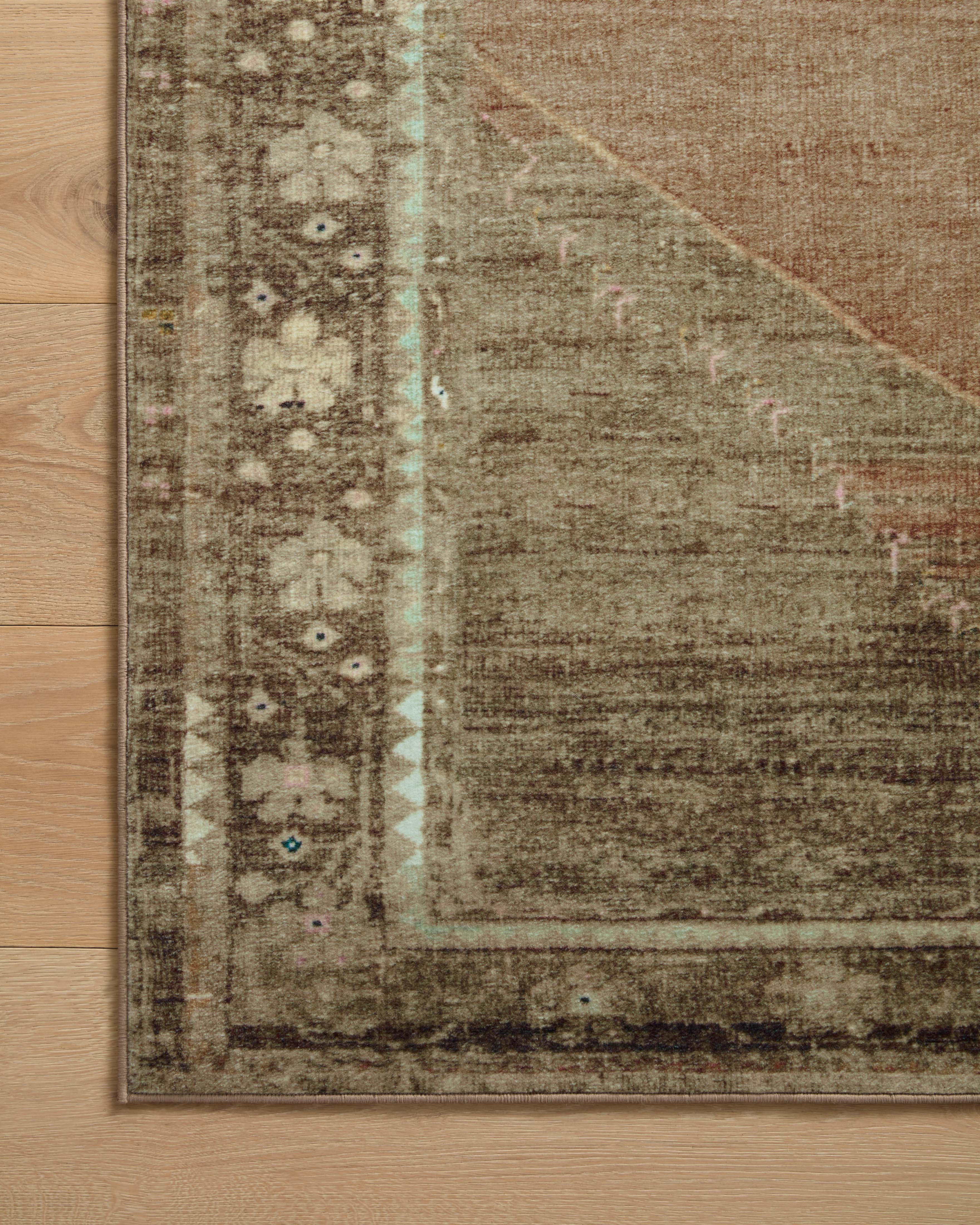Joanna Gaines x Loloi Sinclair Clay / Tobacco Rug RUGS - synthetic Loloi
