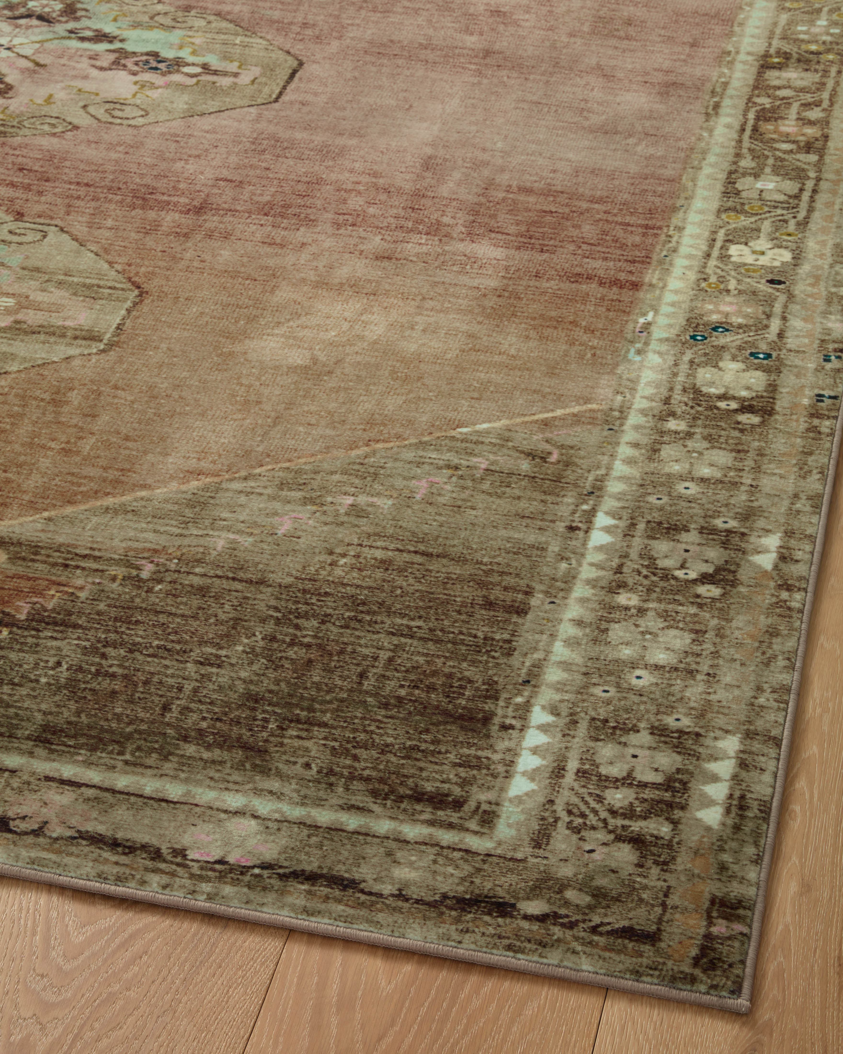 Joanna Gaines x Loloi Sinclair Clay / Tobacco Rug RUGS - synthetic Loloi