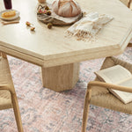 Loloi Skye Blush / Grey Oval Rug RUGS - synthetic Loloi