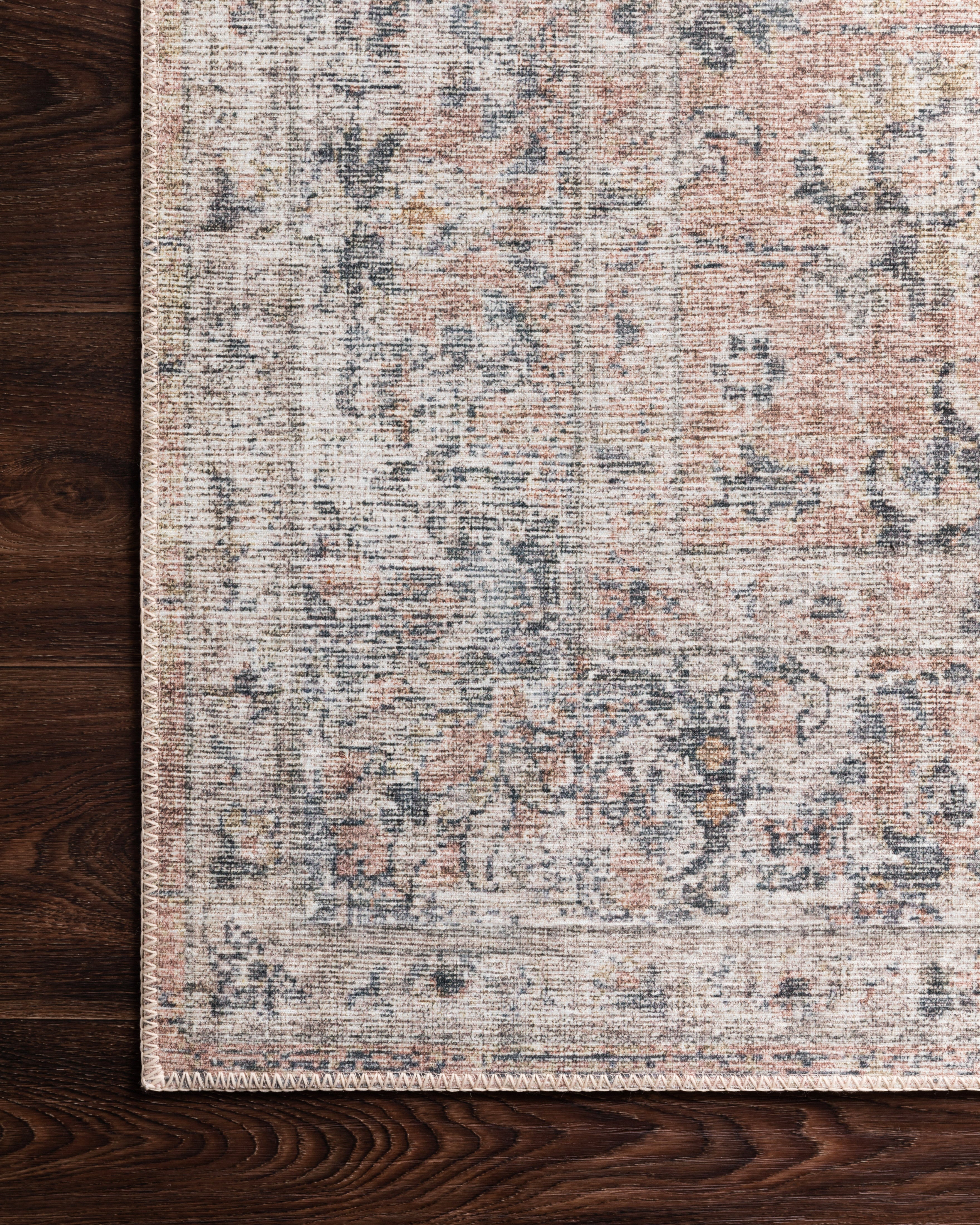 Loloi Skye Blush / Grey Rug RUGS - patterned Loloi