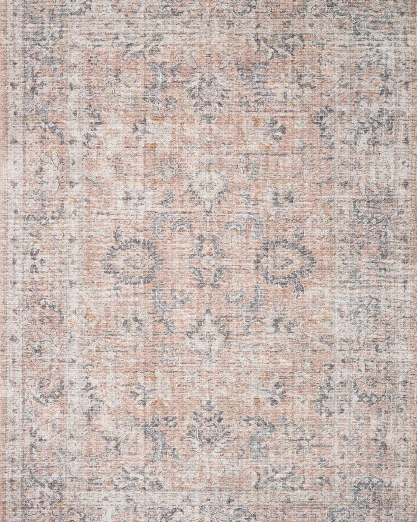 Loloi Skye Blush / Grey Rug RUGS - patterned Loloi