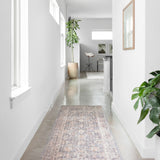 Loloi Skye Grey / Apricot Rug RUGS - synthetic Loloi