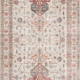 Loloi Skye Ivory / Berry Oval Rug RUGS - synthetic Loloi