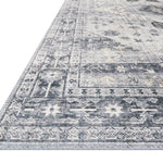 Loloi Skye Silver / Grey Oval Rug RUGS - synthetic Loloi