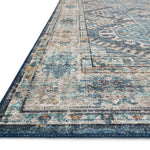 Loloi Skye Denim / Natural Oval Rug RUGS - synthetic Loloi