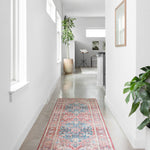 Loloi Skye Brick / Ocean Oval Rug RUGS - synthetic Loloi