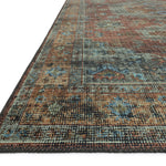 Loloi Skye Terracotta / Sky Oval Rug RUGS - synthetic Loloi