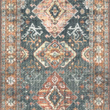 Loloi Skye Sea / Rust Oval Rug RUGS - synthetic Loloi