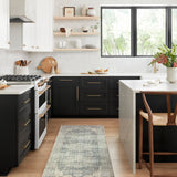 Loloi Skye Charcoal / Dove Oval Rug RUGS - synthetic Loloi