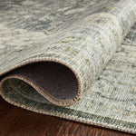Loloi Skye Charcoal / Dove Oval Rug RUGS - synthetic Loloi