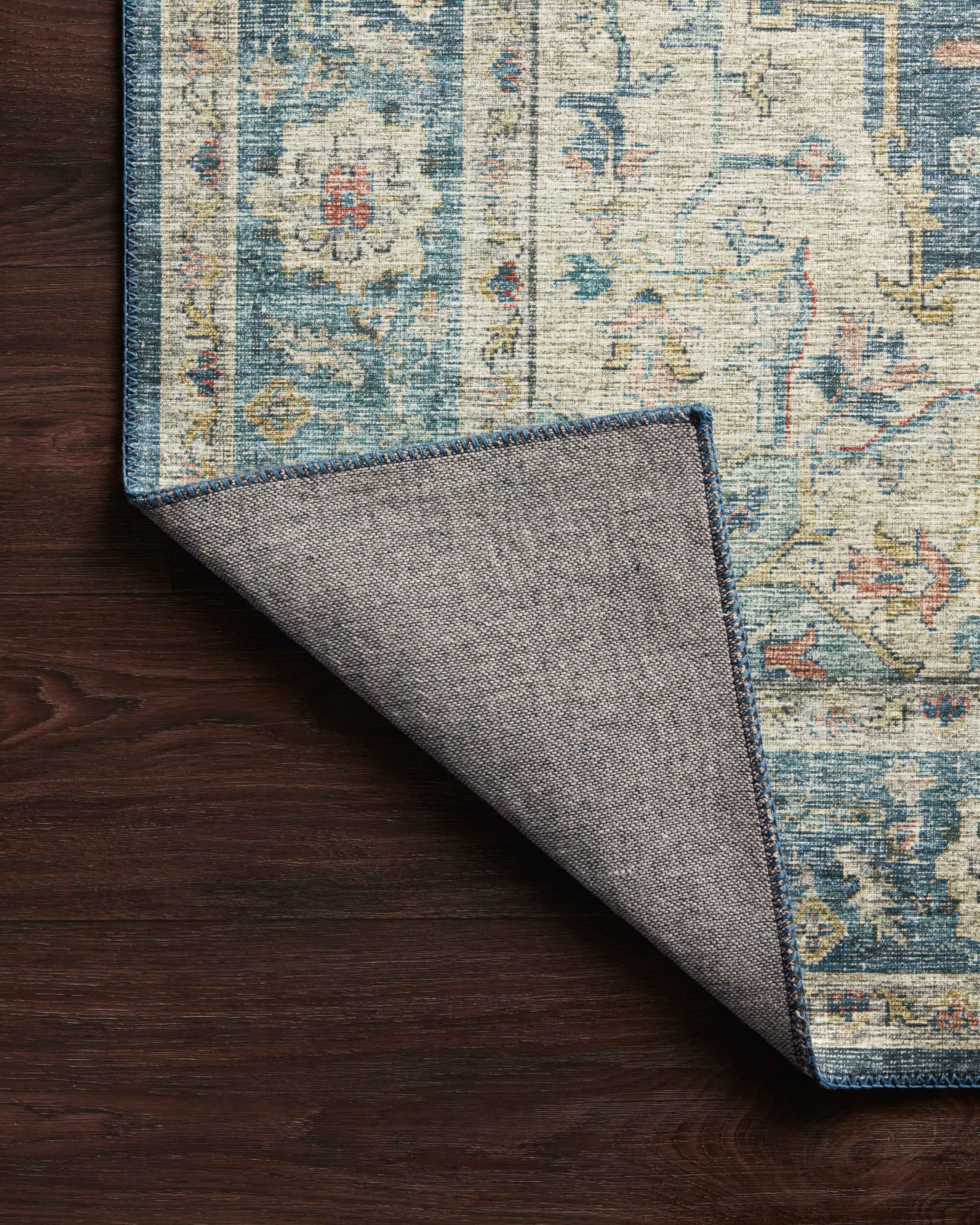 Loloi Skye Ocean / Multi Oval Rug RUGS - synthetic Loloi