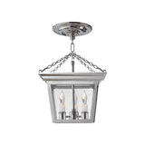 Cornice Semi-Flush Lantern LIGHITING - semi-flush Visual Comfort - Signature Polished Nickel