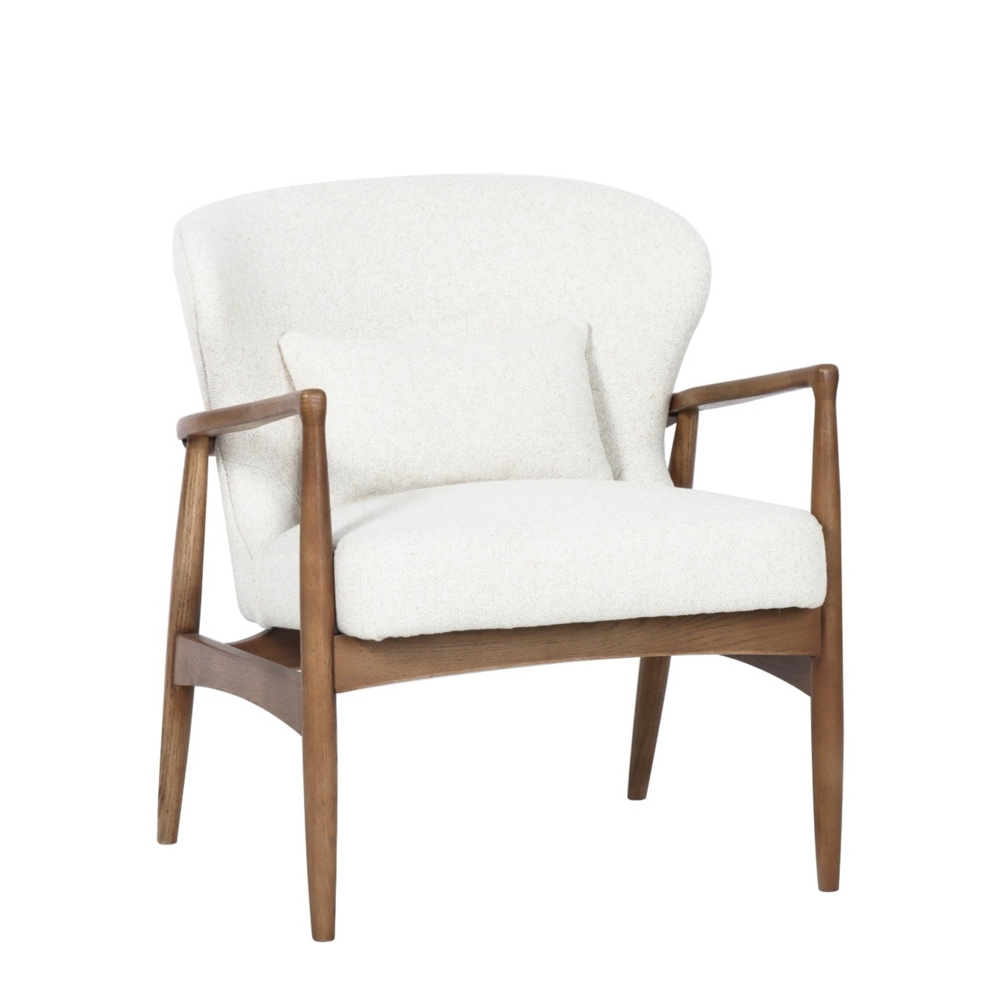 Rialto Club Chair FURNITURE - club chairs LH IMPORTS Snow