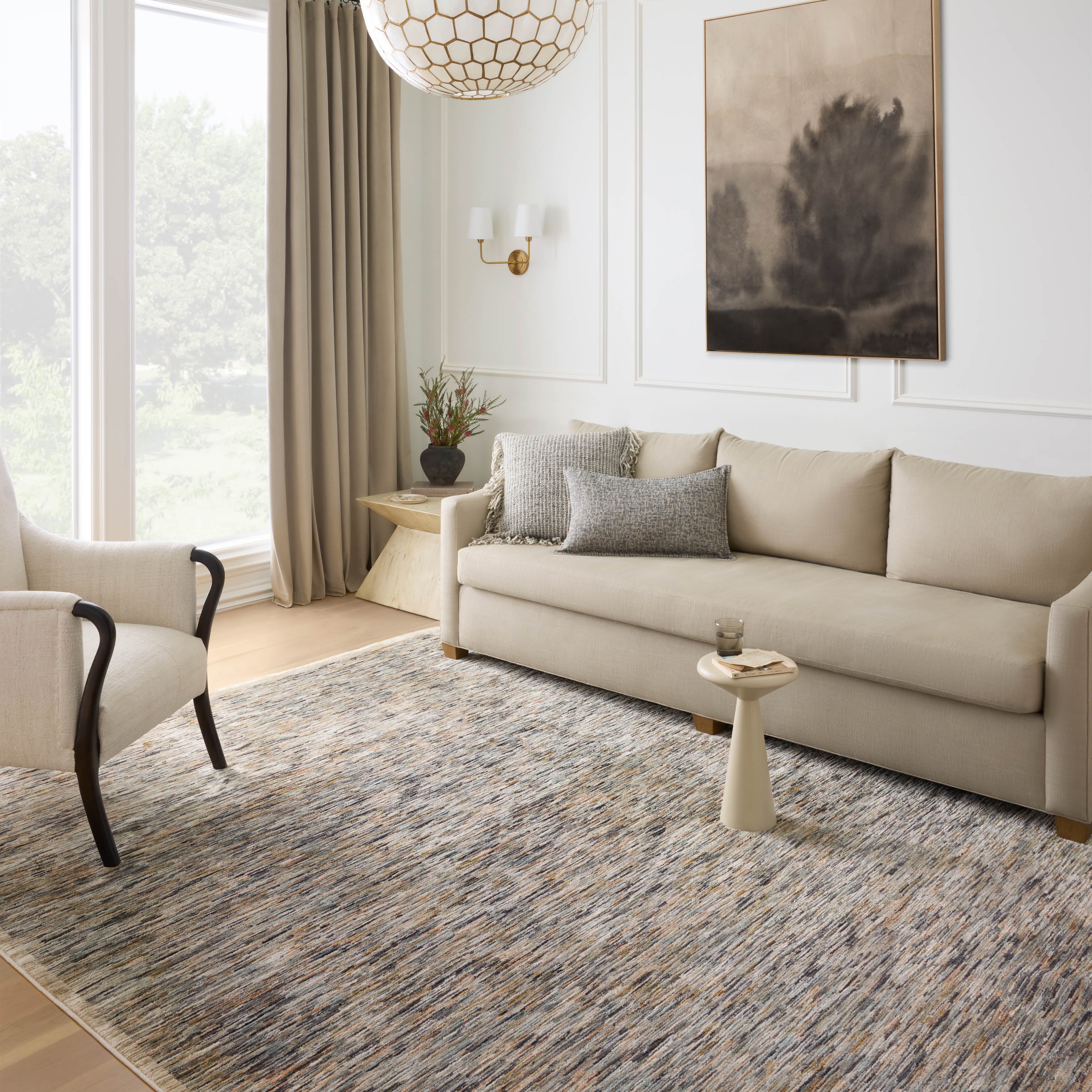 Loloi Soho Multi / Sand Rug RUGS - synthetic Loloi