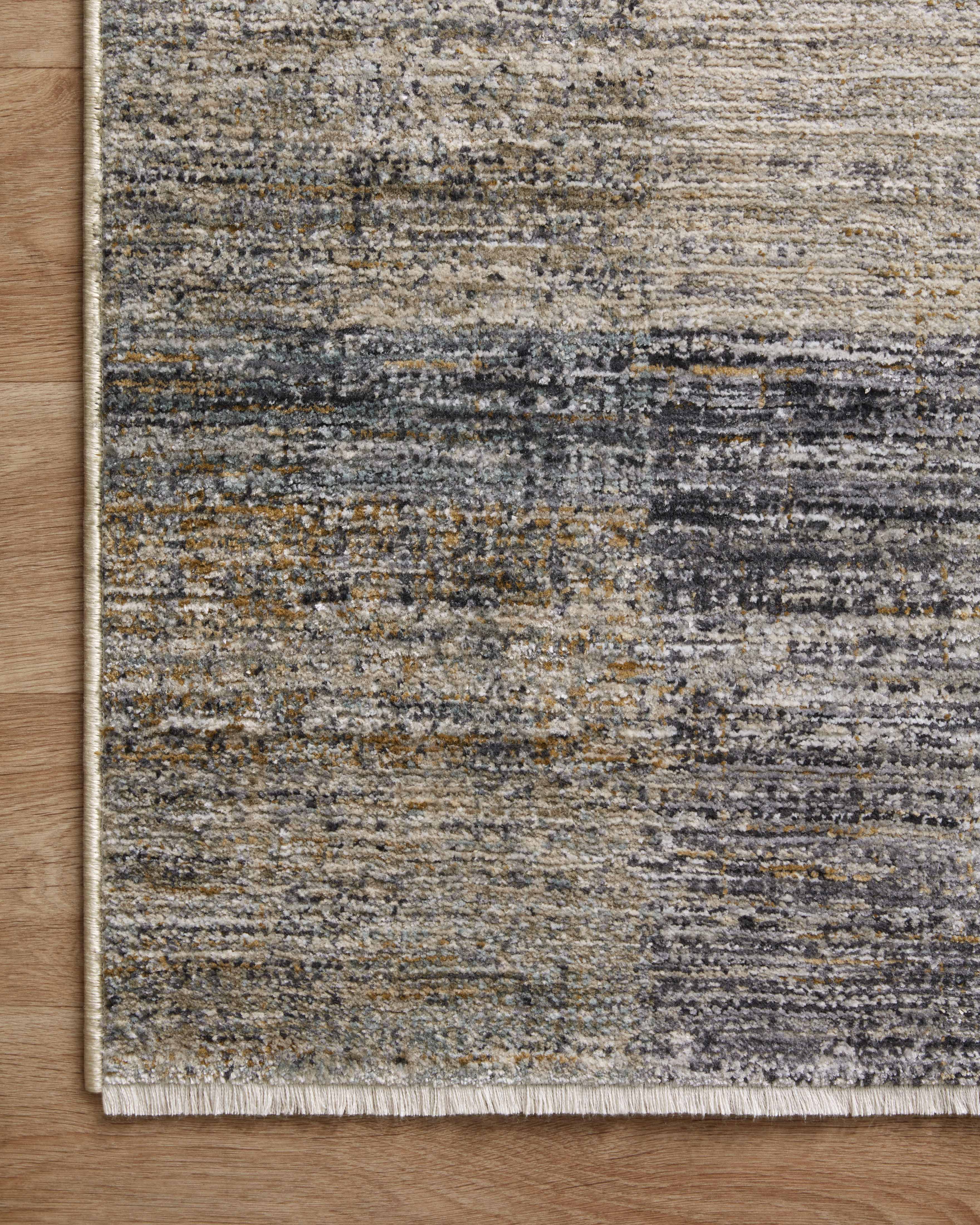Loloi Soho Grey / Gold Rug RUGS - synthetic Loloi