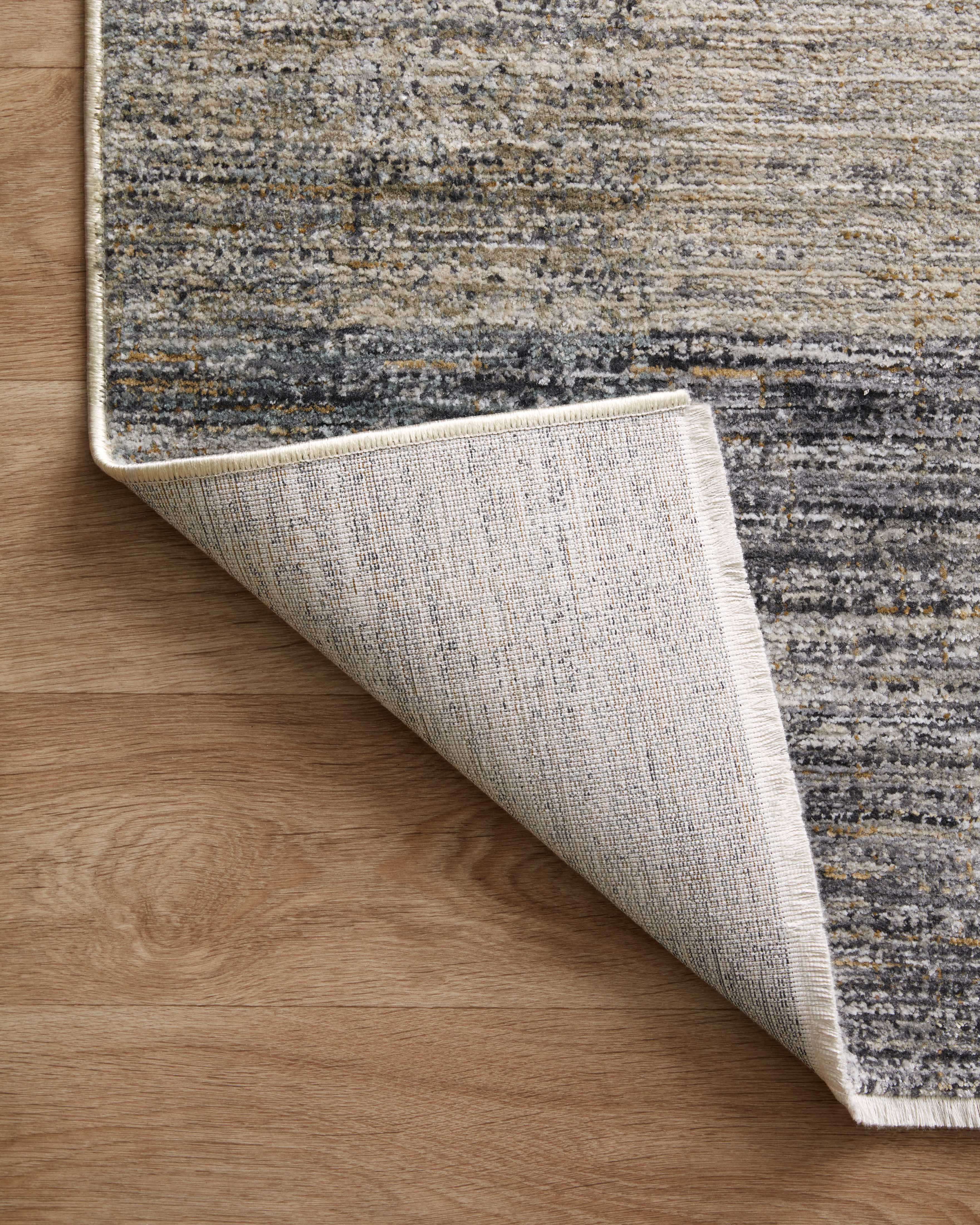 Loloi Soho Grey / Gold Rug RUGS - synthetic Loloi