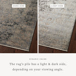 Loloi Sonnet Charcoal / Slate Rug 0-patterned rugs Loloi
