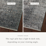 Loloi Sonnet Charcoal / Mist Rug 0-patterned rugs Loloi
