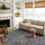 Loloi Sorrento Midnight / Natural Rug RUGS - synthetic Loloi
