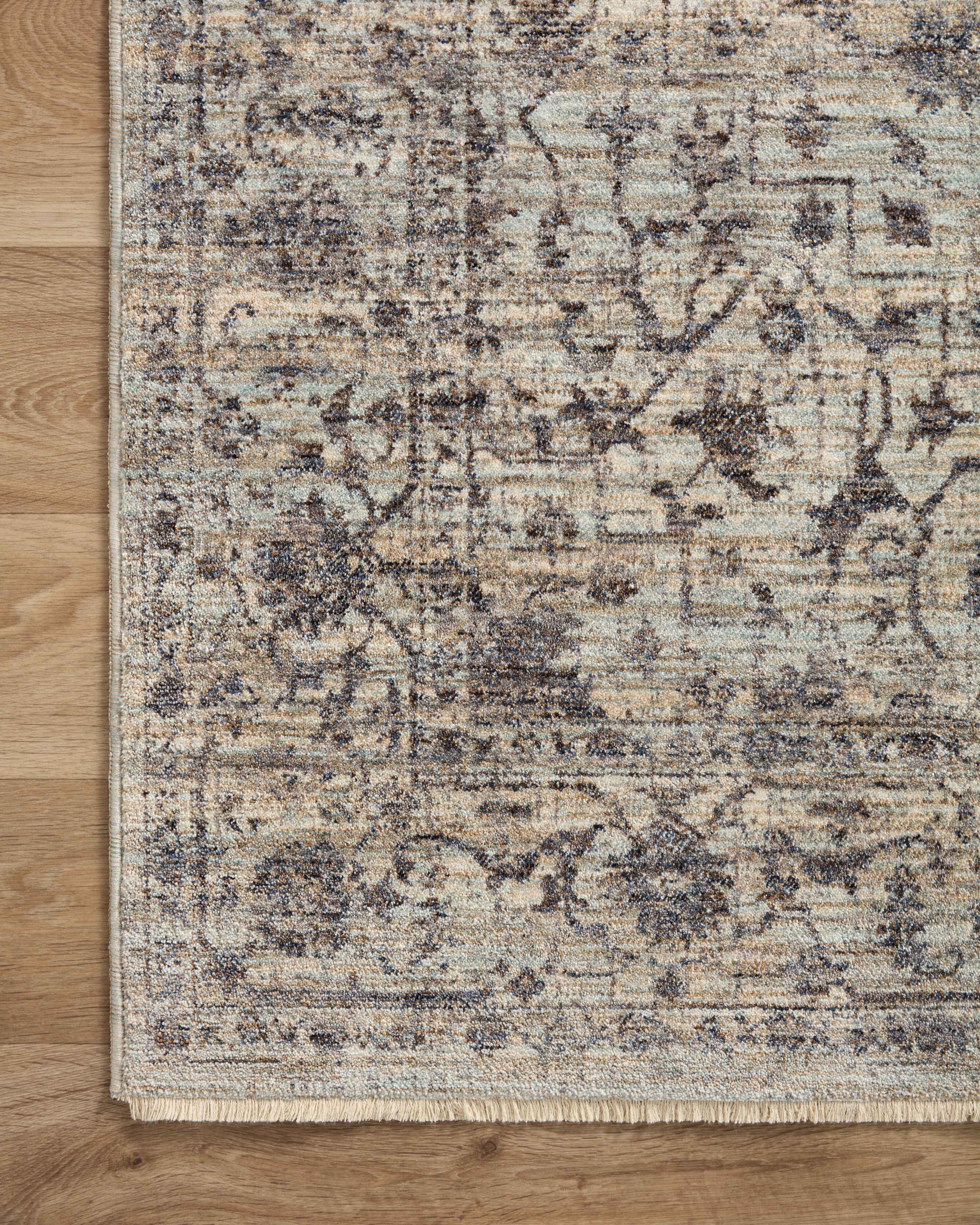 Loloi Sorrento Mist / Charcoal 2-RUGS-patterned Loloi