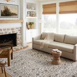 Loloi Sorrento Mist / Charcoal Rug RUGS - synthetic Loloi