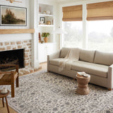 Loloi Sorrento Mist / Charcoal 2-RUGS-patterned Loloi