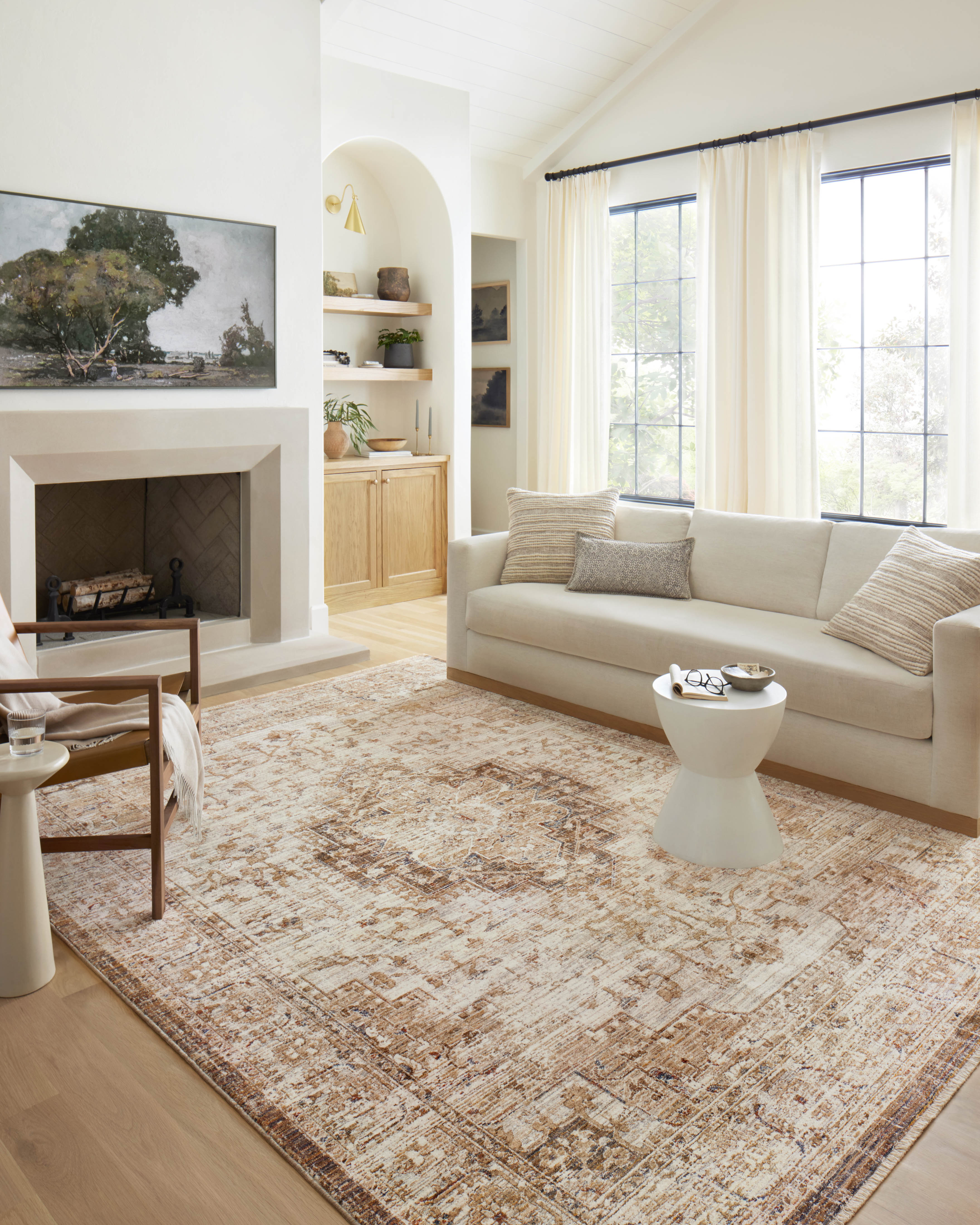 Loloi Sorrento Mocha / Multi 2-RUGS-patterned Loloi