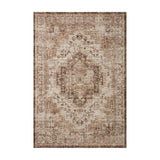 Loloi Sorrento Mocha / Multi Rug RUGS - synthetic Loloi 18" x 18"