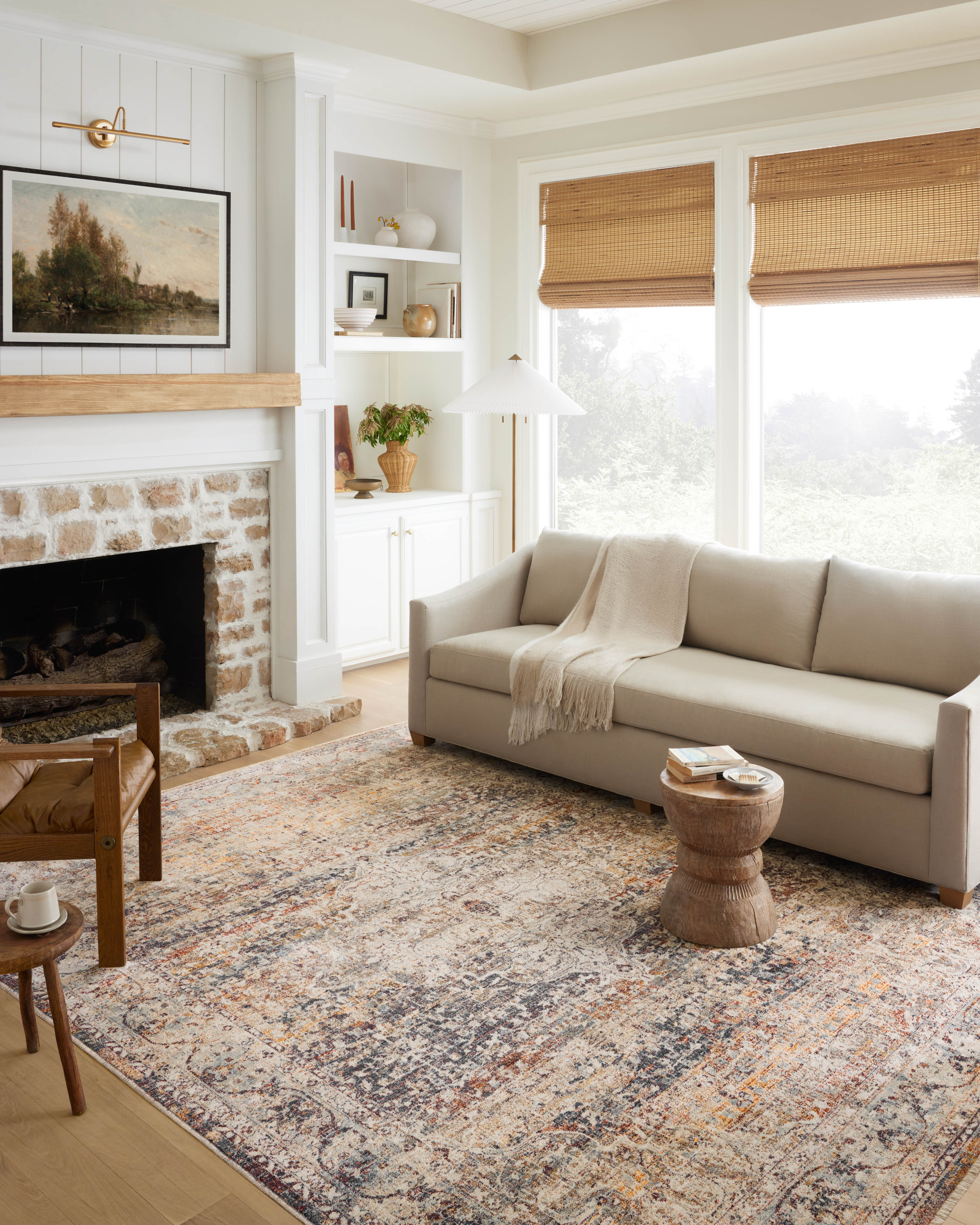 Loloi Sorrento Natural / Multi 2-RUGS-patterned Loloi