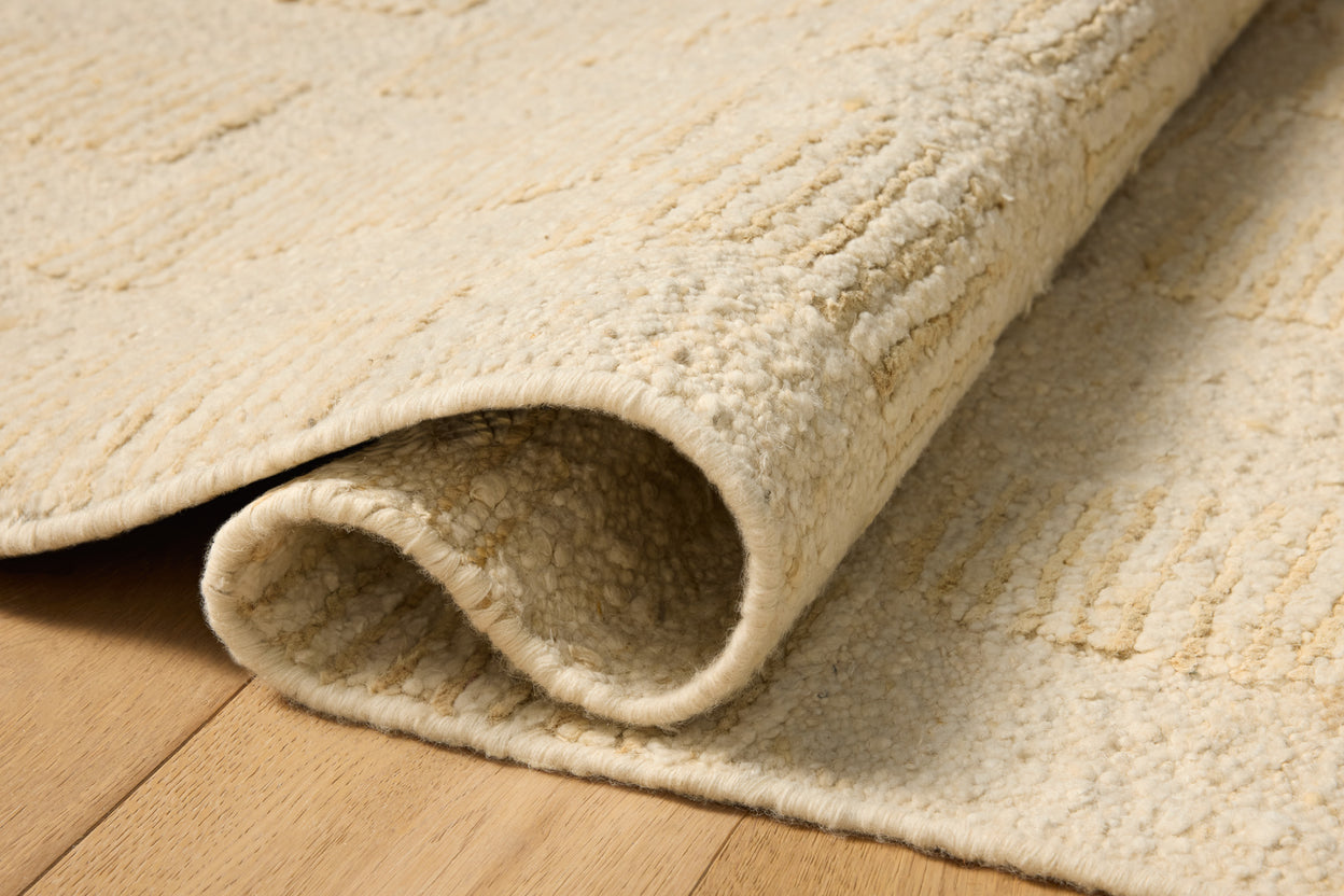 Leanne Ford x Loloi Sowerby Antique Ivory Rug RUGS - wool Loloi