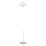 Hackney Cordless Floor Lamp LIGHTING - floor lamp Visual Comfort Polished Nickel