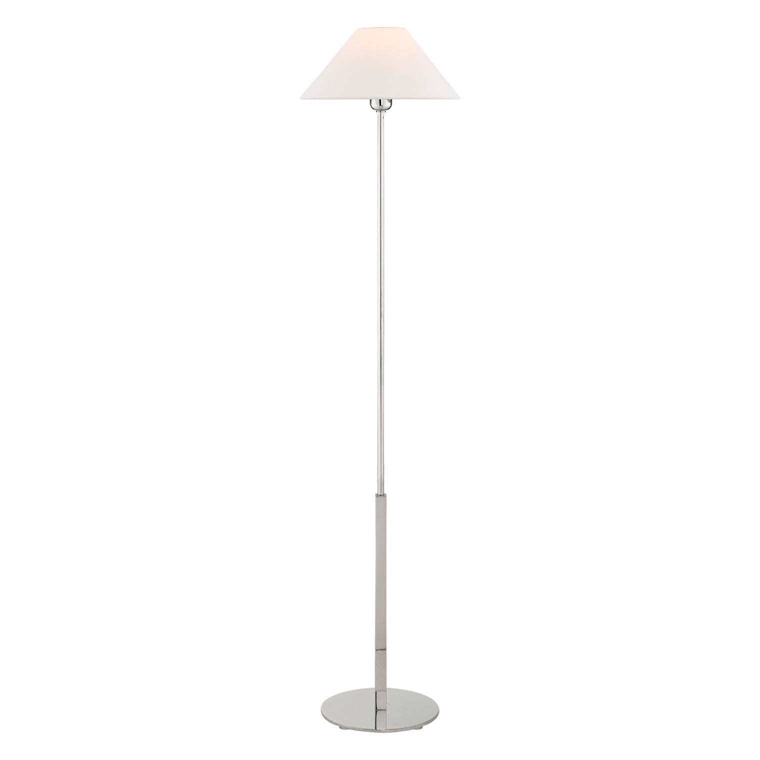 Hackney Cordless Floor Lamp LIGHTING - floor lamp Visual Comfort Polished Nickel