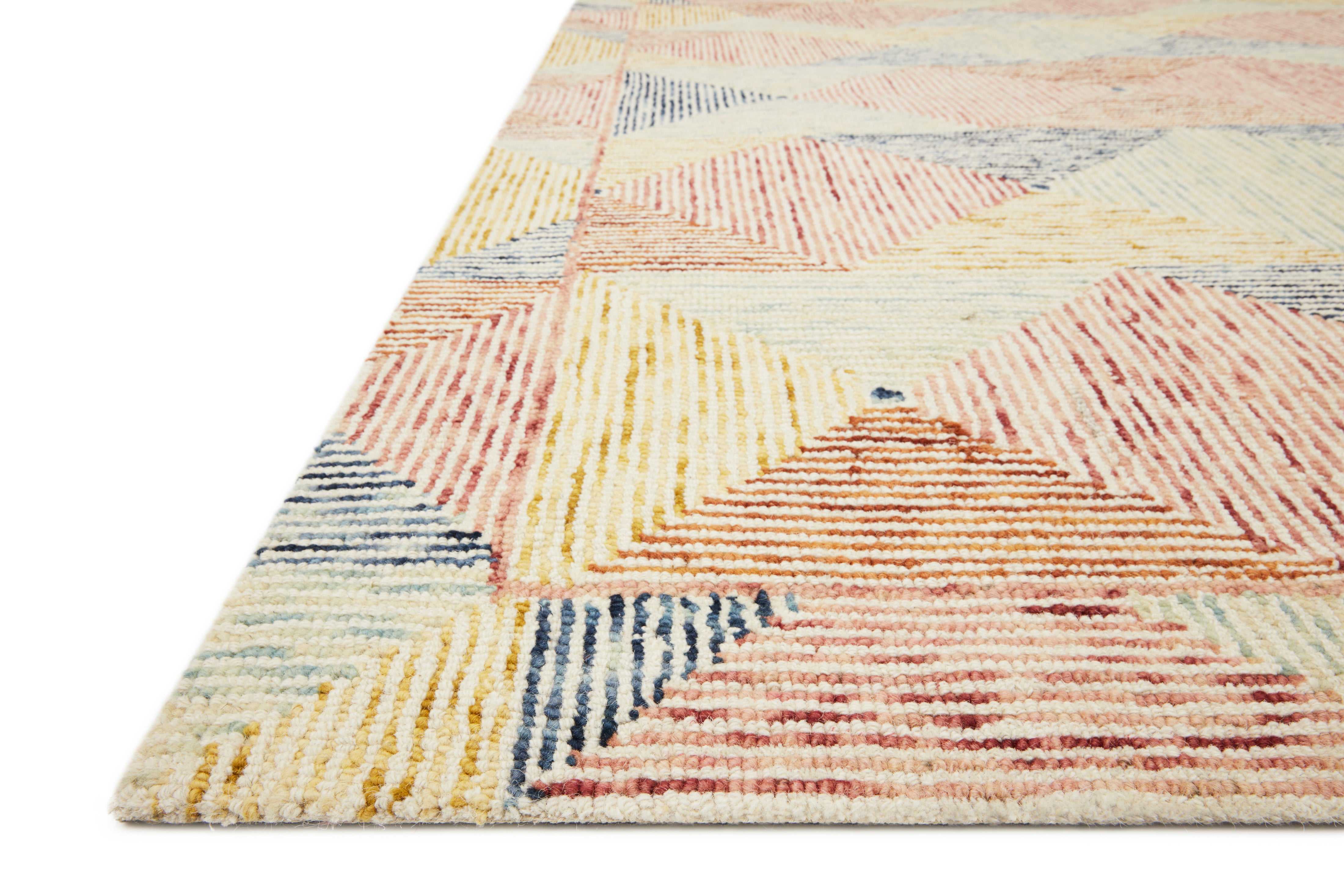 Loloi Spectrum Ivory / Multi Rug RUGS - wool Loloi
