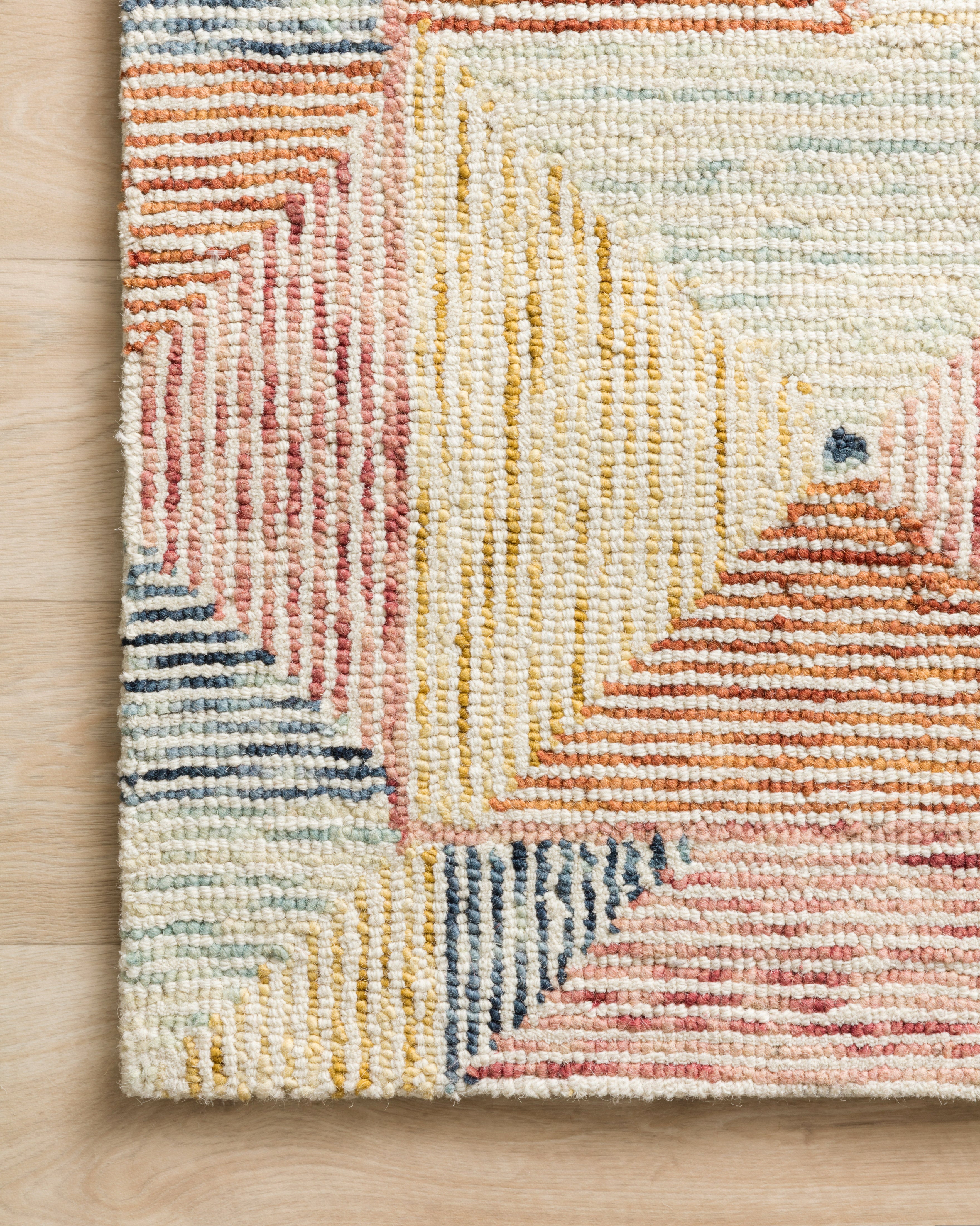 Loloi Spectrum Ivory / Multi Rug RUGS - wool Loloi