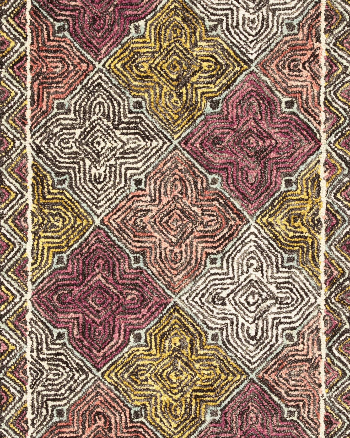 Loloi Spectrum Charcoal / Multi Rug RUGS - wool Loloi