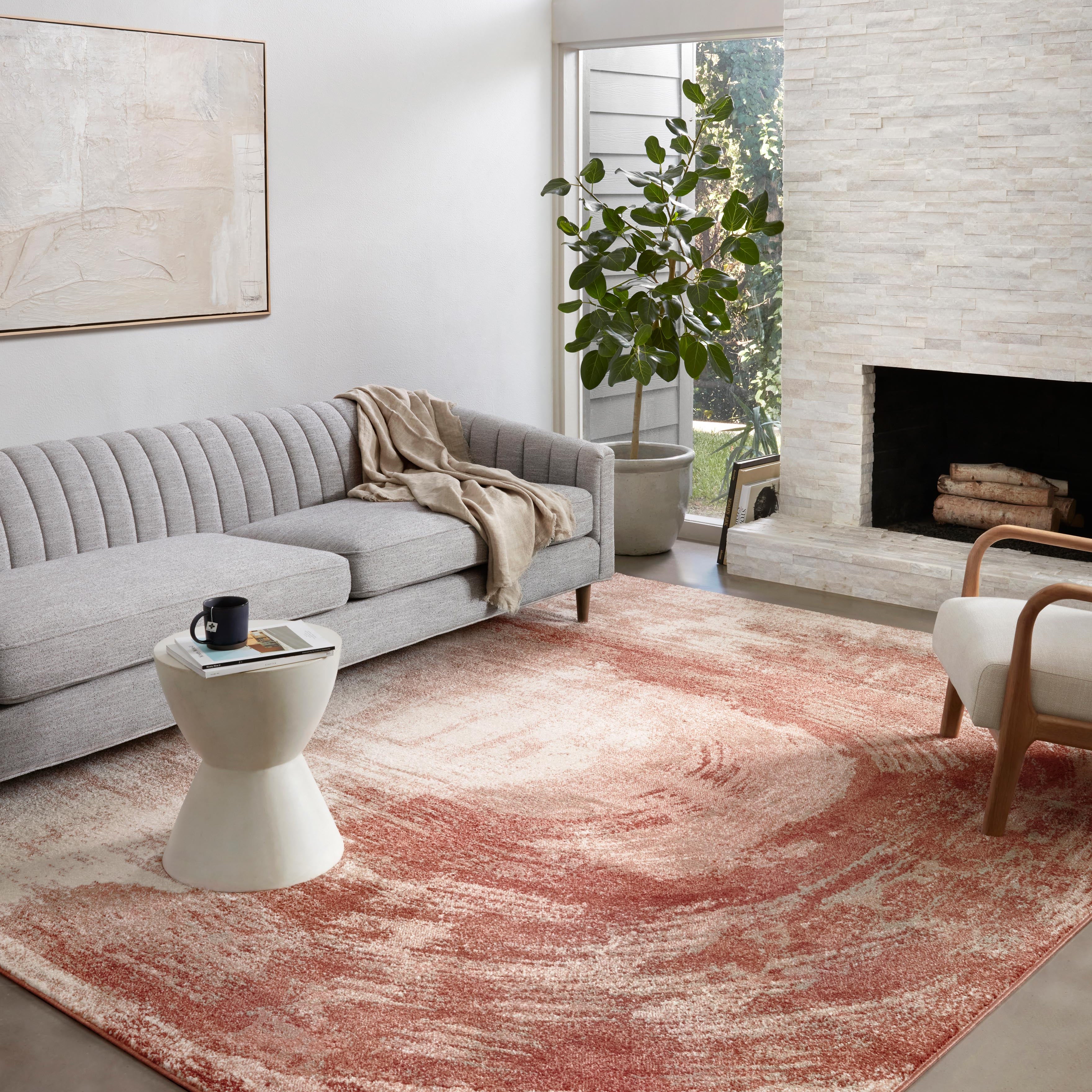 Loloi Spirit Rose / Spice Rug RUGS - synthetic Loloi