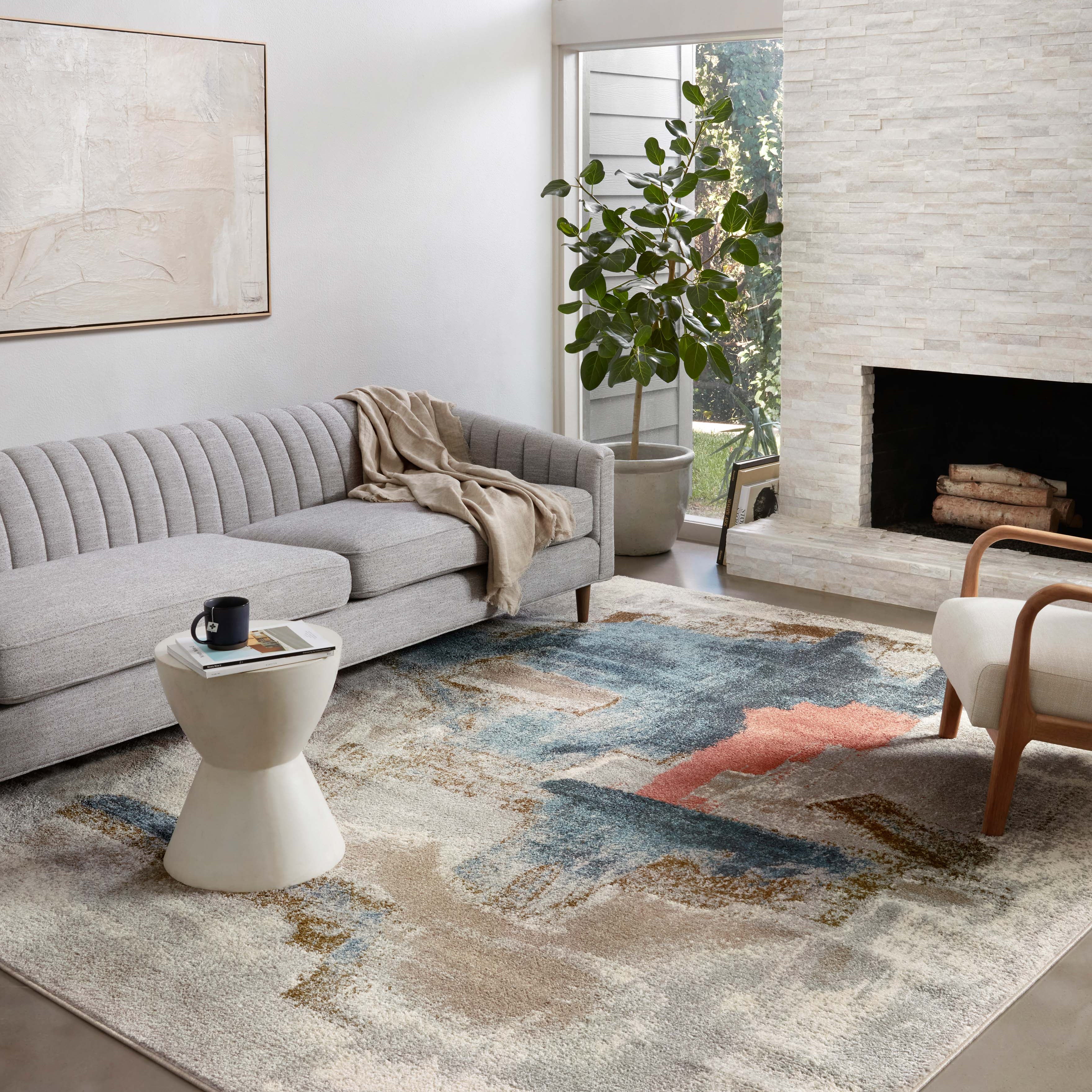 Loloi Spirit Stone / Multi Rug RUGS - synthetic Loloi
