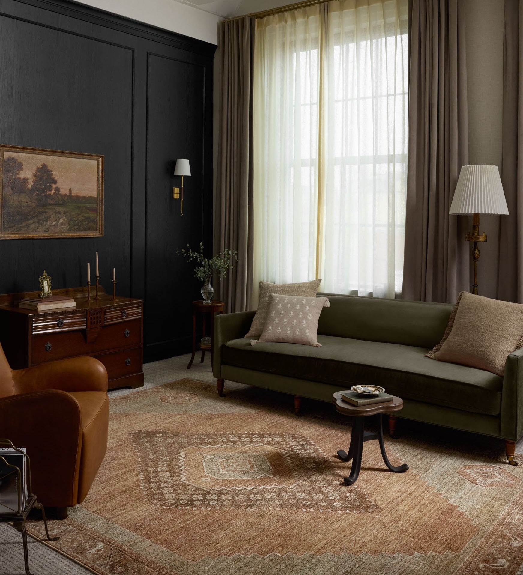 Magnolia Home x Loloi Storrie Brown / Multi Rug - Rug & Weave