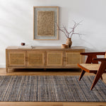 Sahan Charcoal Hand Loomed Rug RUGS - synthetic Surya