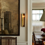 Brass Channel Wall Sconce Candle Holder candle holder Sir/Madam (Aesthetic Movement)