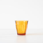 Short Amber Picardie Glass Tumbler glass tumbler Inter Continental Mercantile